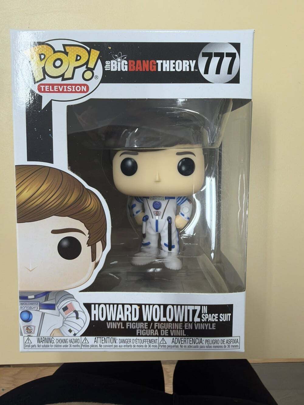 Funko POP Howard Wolowitz Space Suit The Big Bang Theory Vinyl Figure #777